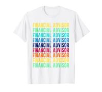 Asesor Financiero Estilo Vintage Camiseta