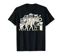 Asesor Financiero Evolución Analista Financiero Crecimiento Diseño Camiseta