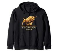 Asesor Financiero Mercado alcista Profesión Finanzas Corredor de Bolsa Sudadera con Capucha