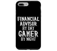 Asesor Financiero por Día Jugador De Noche Planificador De Inversiones Carcasa para iPhone 7 Plus/8 Plus