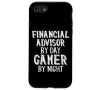 Asesor Financiero por Día Jugador De Noche Planificador De Inversiones Carcasa para iPhone SE (2020) / 7/8