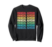 Asesor financiero Trabajo de Estilo Vintage Sudadera