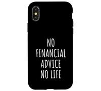 Asesoramiento Financiero Amante Hombres Mujeres Niños Carcasa para iPhone X/XS