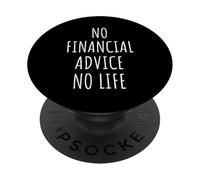 Asesoramiento Financiero Amante Hombres Mujeres Niños PopSockets PopGrip Adhesivo