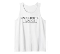 Asesoramiento no solicitado Gerente del Departamento Funny Dad Joke Camiseta sin Mangas