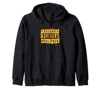 Asesoramiento sobre Sentimientos de Color Dorado en el Equipo Universitario Universitario - Real Talk Sudadera con Capucha
