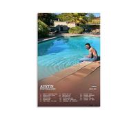 ASEUIYQWEH AUSTIN POST MALONE - Póster decorativo para pared, diseño vintage, 20 x 30 cm, estilo sin marco
