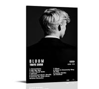 ASEUIYQWEH BLOOM TROYE SIVAN - Póster decorativo para pared, diseño vintage, 60 x 90 cm, estilo marco