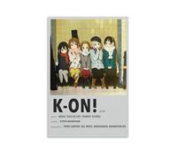 ASEUIYQWEH K-ON! - Póster de anime para pared, diseño vintage, 20 x 30 cm, estilo sin marco