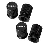 ASEUOG 4 Piezas Tapas de válvula de neumático de Coche para Nissan Qashqai J10 J11 J12 2013-2024 autopartes,A