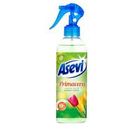 Asevi Ambientador Concentrado en Spray Primavera - Fragancia Floral y Frutal Larga Duración - Hogar y Textil - Elimina Olores - 400 ml