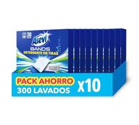 Asevi Bands Detergente en Tiras para Lavadora Active Fresh - Detergente Concentrado Hipoalergénico para Ropa Blanca y de Color Limpia - Blanqueantes Ópticos para un Extra de Luminosidad -10x30 Lavados