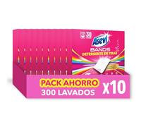 Asevi Bands Detergente en Tiras para Lavadora Color Protect - Detergente Concentrado Hipoalergénico para Ropa Blanca y de Color - Protege los Colores y Deja la Ropa Limpia y Perfumada- 10 x 30 Lavados