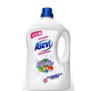 Asevi Detergente Líquido para Lavadora Colores - Detergente para Ropa de Color con Fórmula Concentrada - Fija y Protege los Colores, Evita Transferencias de Color y Deja la Ropa Limpia - 44 Lavados