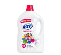 Asevi Detergente Líquido para Lavadora Colores - Detergente para Ropa de Color con Fórmula Concentrada - Fija y Protege los Colores, Evita Transferencias de Color y Deja la Ropa Limpia - 44 Lavados