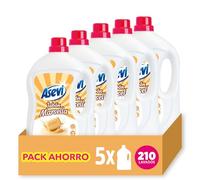 Asevi Detergente Líquido para Lavadora Marsella - Detergente para Ropa Blanca y de Color con Fórmula Concentrada - Jabón Natural de Marsella para una Ropa Limpia y Cuidada - Pack 5-210 Lavados