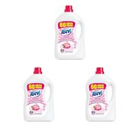 Asevi Detergente Líquido para Lavadora Rosa Mosqueta - Detergente para Ropa Blanca y de Color con Fórmula Concentrada - Jabón de Rosa Mosqueta para una Ropa Limpia y Suave - 60 Lavados (Paquete de 3)