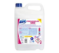 Asevi Fregasuelos Perfumado Duradero Mio - Friegasuelos Concentrado con Aroma Floral - Limpiasuelos con pH Neutro para Todo Tipo de Suelos, Incluso Superficies Delicadas - Envase de 5 Litros
