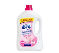 Asevi Suavizante Hipoalergénico Talco Rosa para Lavadora - Apto para Pieles Sensibles - Dermatológicamente Testado - Fragancia Delicada - Todos los Tejidos - 125 Lavados