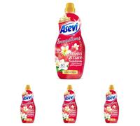 Asevi Suavizante para Ropa Sensations Pasión & Tiaré - Suavizante Concentrado para Lavadora con Fragancia Energizante - Esencias Naturales - Suavidad Duradera para Todo Tipo de Tejidos - 60 Lavados