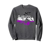 Asexual Campamento LGBTQ Pride Ace Flag Natural Lovers Sudadera