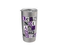 Asexual No Y Digamos Que Lo Hicimos Vaso térmico de acero inoxidable de doble pared