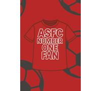 ASFC Number One Fan Football Notebook: Accrington Fan Notebook: 100 Pages of Lined Paper | Perfect Gift for Loyal Accrington Supporters, Football Match Notes, and Everyday Writing