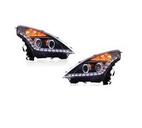 ASFDSG Faro Principal 2 Uds Para Nissan Para Tiana 2008-2012 Lámpara Frontal Estilo Faro LED DRL Luces Circulación Diurna Lámparas Señal Automóviles Faros Principales(Right-hand Driving)