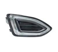 ASFDSG Faro Principal Para Ford Para Edge 2015 2016 2017 2018 Auto LED Parachoques Delantero DRL Luz Conducción Diurna Cubierta Antiniebla Marco Rejilla Faros Principales(bien)