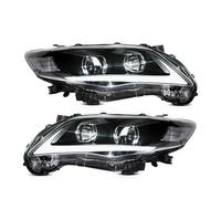 ASFDSG Faro Principal Para Toyota Para Corolla 2011 2012 2013 Luz Led Conducción Diurna Auto DRL Faro Cubierta Frontal Lámpara Antiniebla Sin Bombilla Faros Principales