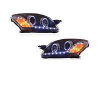 ASFDSG Faro Principal Para Toyota Para Vios 2008-2013 LED Conjunto De Faros Para Automóvil Lámpara Frontal DRL Intermitente Plug And Play Faros Principales(RHD)