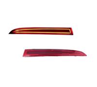 ASFDSG Luces de posición Para Cadillac Para ATS Para Sedan 2013 2014 2015 2016 2017 Luces LED Reflectoras Parachoques Trasero Faros Antiniebla Cola Freno Marcador lateral(Red Lens)