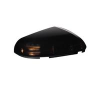 ASFDSG Luces de posición Para DODGE Para RAM 1500 2009-2014 Para 2500 2010-2014 Luces LED Espejo Lateral Delantero Coche Ámbar Señal Giro Blanco DRL Marcador lateral(1PC Left Smoke)