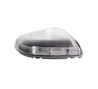 ASFDSG Luces de posición Para DODGE Para RAM 1500 2009-2014 Para 2500 2010-2014 Luces LED Espejo Lateral Delantero Coche Ámbar Señal Giro Blanco DRL Marcador lateral(1PC Left Clear)