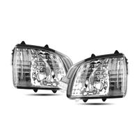 ASFDSG Luces de posición Para Volvo XC70 XC90 2008-2012 Espejo Retrovisor Lateral Luz Señal Giro Cubierta Lámpara Exterior Puerta 31111813 31111814 Marcador lateral(Left Right)
