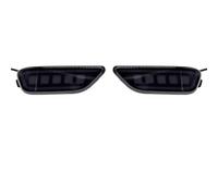 ASFDSG Luces de posición Reflector LED Parachoques Coche Luz Freno Señal Giro Para Chevy Para Captiva 2008 2009 2010 2011 2012 2013 Y 2014 Marcador lateral(Smoke Cover)