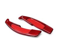 Asfgchh Compatible con Benz C E G S CLA CLS GLA Clase SL63 G63 A45 extensión de palanca de cambio de volante de fibra de carbono