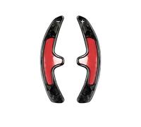 Asfgchh Extensión de palanca de cambios de rueda compatible con Porsche 987 997 991 958/Carrera/Panamera 2009-2013 (negro forjado)