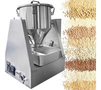 Asfgchh Mezclador de polvo pequeño, máquina mezcladora seca de 360° hacia adelante, mezcladora industrial para materiales granulares, uso en laboratorio, 40 L