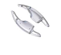 Asfgchh Paletas de cambio de estilo de coche para C-Amaro 2016-2023, accesorios de decoración para volante (blanco)