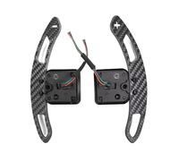 Asfgchh Paletas de cambio magnéticas con patrón de fibra de carbono para accesorios de dirección B8, B8.5, B9, C8, A1, A3, A5, A8, S1, S2, S3, S4, S5, SQ5 (estilo 1)