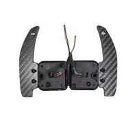 Asfgchh Paletas de cambio magnéticas con patrón de fibra de carbono para accesorios de dirección B8, B8.5, B9, C8, A1, A3, A5, A8, S1, S2, S3, S4, S5, SQ5 (estilo 7)