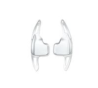 Asfgchh Paletas de cambio para F30 F31 F32 F10 F20 F15 F16 X1 X3 X4 X5 X6 1 2 3 4 5 6 7 Series Accesorios de extensión de volante (plata)