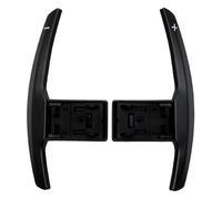 Asfgchh Paletas de cambio para volante de coche, extensión de palanca de cambios para M3 X5M 2010-2013 X6M, accesorios de cambio de aleación (negro)