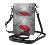 ASFgda Bolso bandolera pequeño con diseño de la Torre Eiffel de París con diseño de la Torre Eiffel y la calle París, con ranura para tarjetas de crédito