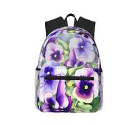 ASFgda Mochila clásica básica de viaje con estampado de pensamientos perfectos, mochila escolar universitaria, mochila impermeable casual para la universidad, viajes, trabajo