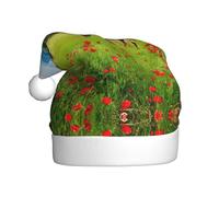 ASFgda Sombrero de Papá Noel para Navidad, varios tipos de caballos impresos, sombreros para adultos, unisex, clásico, para fiestas de Año Nuevo