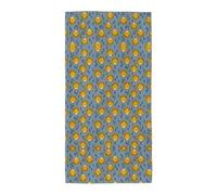 ASFgda Toallas de baño de microfibra con diseño de cabeza de león de león para niños, 30 x 61 cm y 34 x 60 cm, suaves, de secado rápido, absorbentes, para baño, playa, viajes