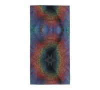 ASFgda Toallas de baño de microfibra con estampado holográfico de sueños de 12 x 24 y 13.8 x 27.5 pulgadas, suaves, de secado rápido, absorbentes para baño, playa, viajes