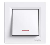 ASFORA Acoplador de escalera con retroiluminación Terminales de tornillo blanco EPH1500321 schneider electric 3606480525704